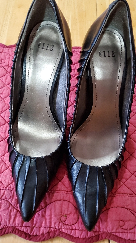 Elle black - High heel shoes
